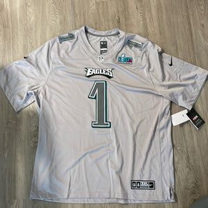 🆕 Nike NFL Jalen Hurts Philadelphia Eagles Super Bowl LVII On Field Jersey NWT